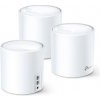WiFi router TP-Link Deco X60 (3-pack) AX5400, WiFi 6, 2x GLAN, / 574Mbps 2,4 GHz / 2402Mbps 5GHz