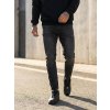 Bolf 6645 pánske slim fit rifľové nohavice čierne