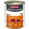 Animonda GRANCARNO dog adult bravčové a kačka 800g konzerva