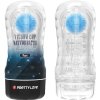 Pretty Love Planet Vacuum Cup Stimulation Ball Masturbator Clear-Blue