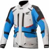 Bunda ANDES DRYSTAR HONDA kolekce, TECH-AIR 5 kompatibilní, ALPINESTARS (světle šedá/černá/modrá/červená, vel. S)
