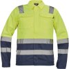 Cerva VALENCIA HV pracovná bunda žltá navy