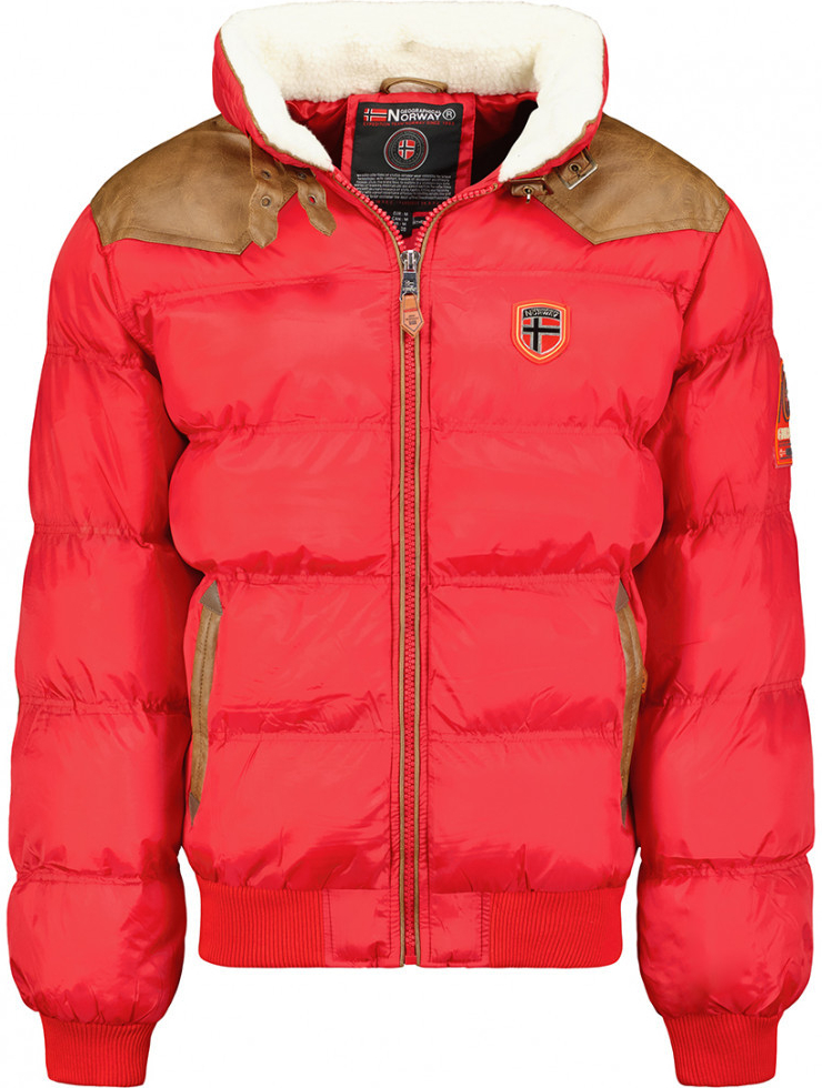 Geographical Norway bunda pánska ABRAMOVITCH MEN 001 červená