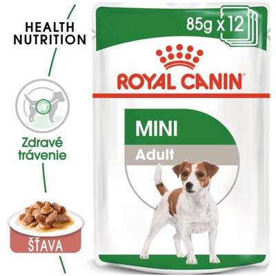 ROYAL CANIN Mini adult 12x85 g kapsička v šťave pre dospelých psov malých plemien