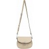 DALIA dámska crossbody koženková kabelka taupe