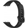 ESES Silikonový řemínek pro Huawei Band 11 a Huawei Band 11 Pro - Černý 1530008984
