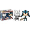 Funko POP! Marvel vs Capcom Infinite Black Panther vs Monster Hunter Silver