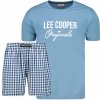 Lee Cooper Logo pánské pyžamo krátké sv.modré