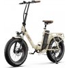 Skladací elektrický bicykel Onesport OT16 Max Farba: Béžová