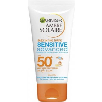 Garnier Ambre Solaire Sensitive Advanced Baby in the Shade ochranný krém SPF50+ 50 ml