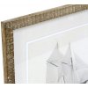 Drevená dekorácia obrazu z jedľového dreva s morským dekorom plachetnice v štyroch prevedeniach 60 x 2 x 50 cm 44114