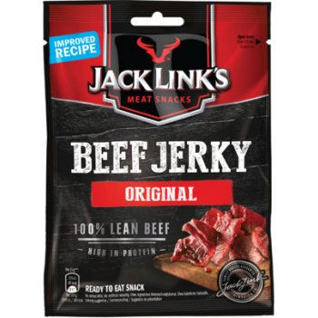 Jerky Jack Link´s Sušené hovädzie mäso Beef Ostro sladká príchuť 70 g