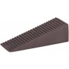 Walteco Klin do dverí, 15,5 x 50 x 19 mm, plast, hnedý