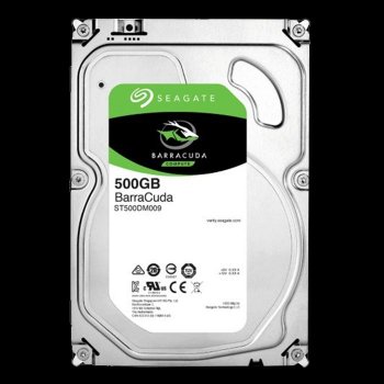 Seagate BarraCuda 500GB, 3,5", SATAIII, ST500DM009