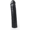 HUNG System Benny Black, čierne dildo 25,5 x 5 cm