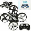 Ikonka RC dron JJRC H36 mini 2.4GHz 4CH 6 osí čierny