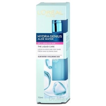 L'Oréal Hydra Genius Aloe Water pleťový gél krém pre normálnu a suchú pleť 70 ml