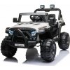 mamido Detské elektrické autíčko jeep Target biele