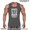 Pánske tielko RANGER® - motív Motorkári 05 Tmavošedá 4XL