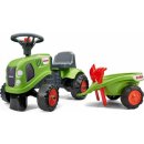 Falk Baby Claas Axos 1012C s vlečkou