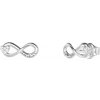 Guess Oceľové náušnice Nekonečno Love Bites JUBE06049JWRHT/U