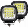 2ks 48W VÝKONNÁ LED PRACOVNÁ LAMPA VODOTESNÁ IP67 12V-24V