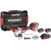 Set Worcraft uhlová brúska 125 mm,CAG-S20LiBM, ShareSYS , 2x 4.0 Ah akumulátor + nabíjačka, bezuhlíková, 6 rýchlostná, 1131106