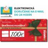 Kinekus Darčeková poukážka 100 €, červená, e-mailom