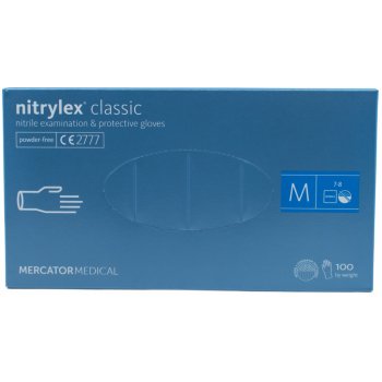 Mercator Medical Nitrylex Classic modré 100 ks