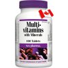 Webber Naturals MultiVitamín s Minerálmi 100 tabliet