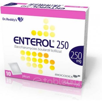 Enterol 250 mg prášok na perorálnu suspenziu plu.por.10 x 250 mg