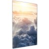 Vertikálny foto obraz sklenený Let nad oblaky 50x100 cm
