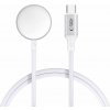 TECH-PROTECT MC02 ULTRABOOST MAGNETIC CHARGER TYPE-C CABLE 100CM APPLE WATCH WHITE