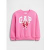 GAP Baby mikina s logom Ružová 2YRS Ružová Ružová