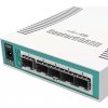 MikroTik Cloud Router Switch CRS106-1C-5S, 400MHz CPU, 128MB RAM,1xGLAN/SFP, 5xSFP slot, vrátane. Licencia L5