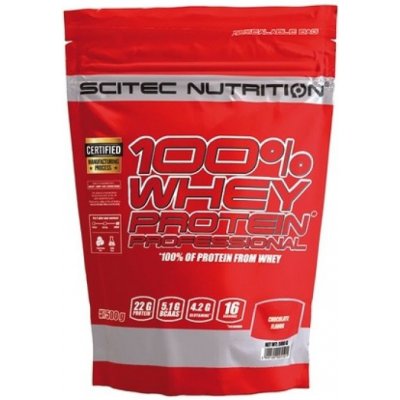 100% Whey Protein Professional 500 g - Scitec Nutrition - Pistácia - Biela čokoláda