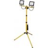 Reflektor EMOS Hobby Slim, 2x 20,5 W, trojnožka (ZS2221.2) čierny/žltý
