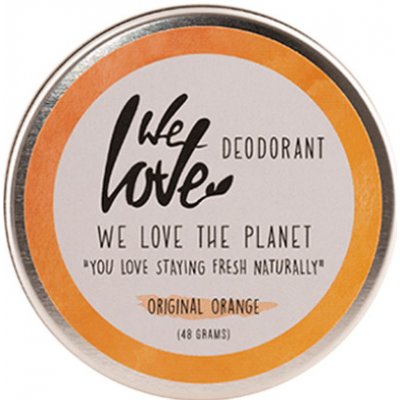 Prírodný krémový deodorant "Original Orange" We Love the Planet 48 g