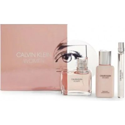 Calvin Klein Calvin Klein Women SET: Parfémovaná voda 100 ml + Telové mlieko 100 ml + Parfémovaná voda 10ml pre ženy