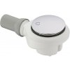 VILLEROY & BOCH odtok Tempoplex Plus, výška 90 mm, priemer 90 mm, chróm, U90880261