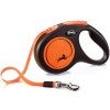 Vodítko Flexi New Neon páska M 5 m oranžové (do 25 kg)