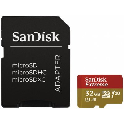 SanDisk microSDHC 32GB UHS-I U3 microSDSQXAF-032G-GN6AA