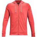 Under Armour Rival Terry Full zip mikina červená