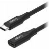 AlzaPower Core USB-C (M) to USB-C (F) 3.2 Gen 2, 1 m čierny APW-CBTC00510B