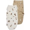 Zavinovačka Meyco 4-6 mesiacov 2-balenie Forest Animals Sand