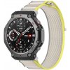PROTEMIO 96114 NYLON COLOR Vymeniteľný remienok pre Amazfit T-Rex 3 YELLOW GREY
