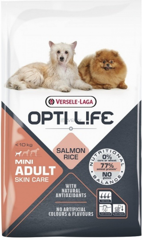 Versele Laga Opti Life Adult Skin Care Mini 2,5 kg