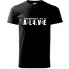 Schrödinger's Cat ADLEIAVDE - dead and alive - Klasické pánske tričko vyššej gramáže - XS ( Čierna )