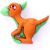 Pro Háčkování Knoflík exclusive Dinosaurus oranžový