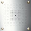 Axor ShowerSolutions - ShowerHeaven hlavová sprcha 720x720 mm, tri prúdy, osvetlenie, nerezová oceľ 10627800